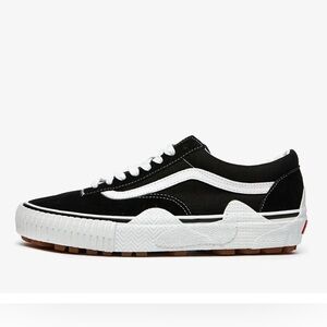 VANS Cap Mash Lo lx suede canvas black and white
